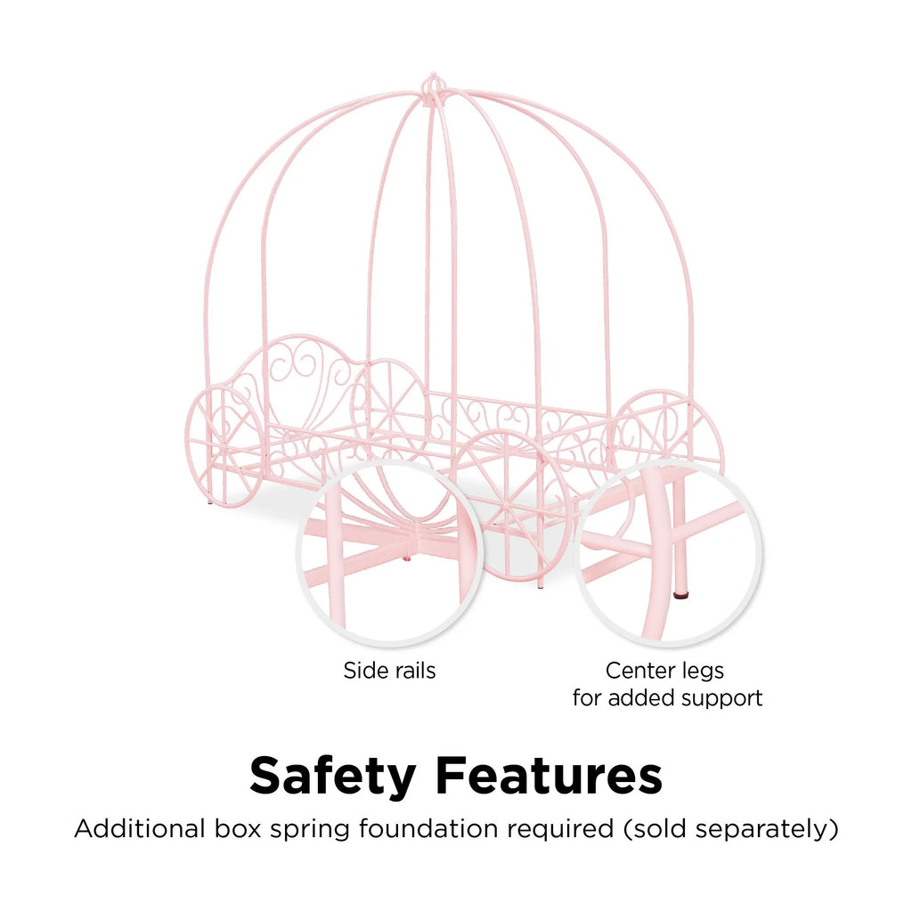 White Metal Bed, Twin U864282