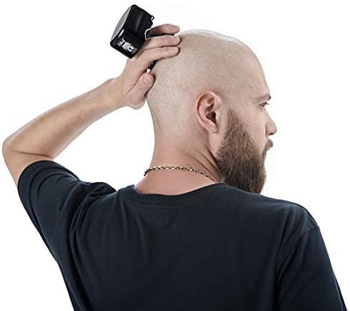 Head Shaver, Wet/Dry 4 Razor Rotary Shaver with Lithium-Ion Battery B429006