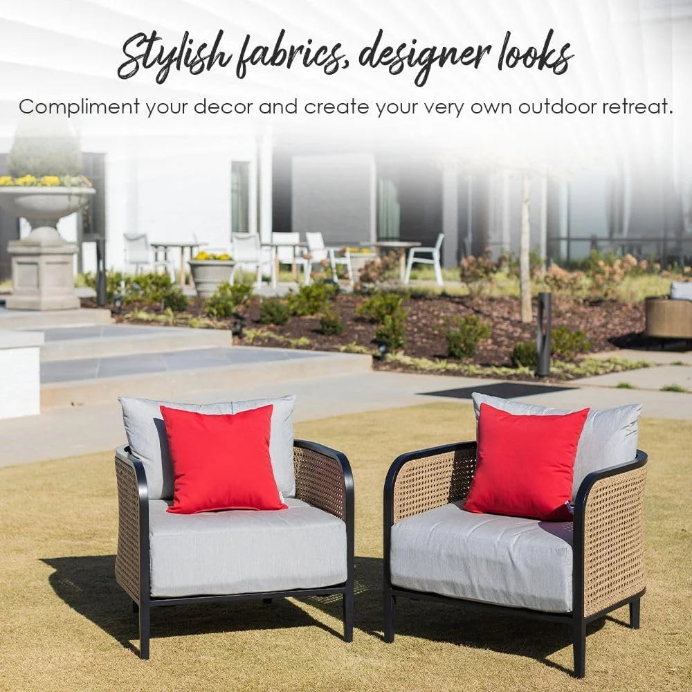 Set Of 4 Rectangle Lumbar Throw Pillows Sunbrella Canvas Coal Dark Grey Gray 12" X 20" M594
