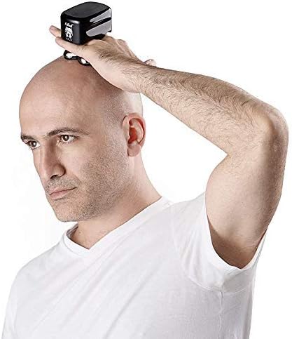 Head Shaver, Wet/Dry 4 Razor Rotary Shaver with Lithium-Ion Battery B429006