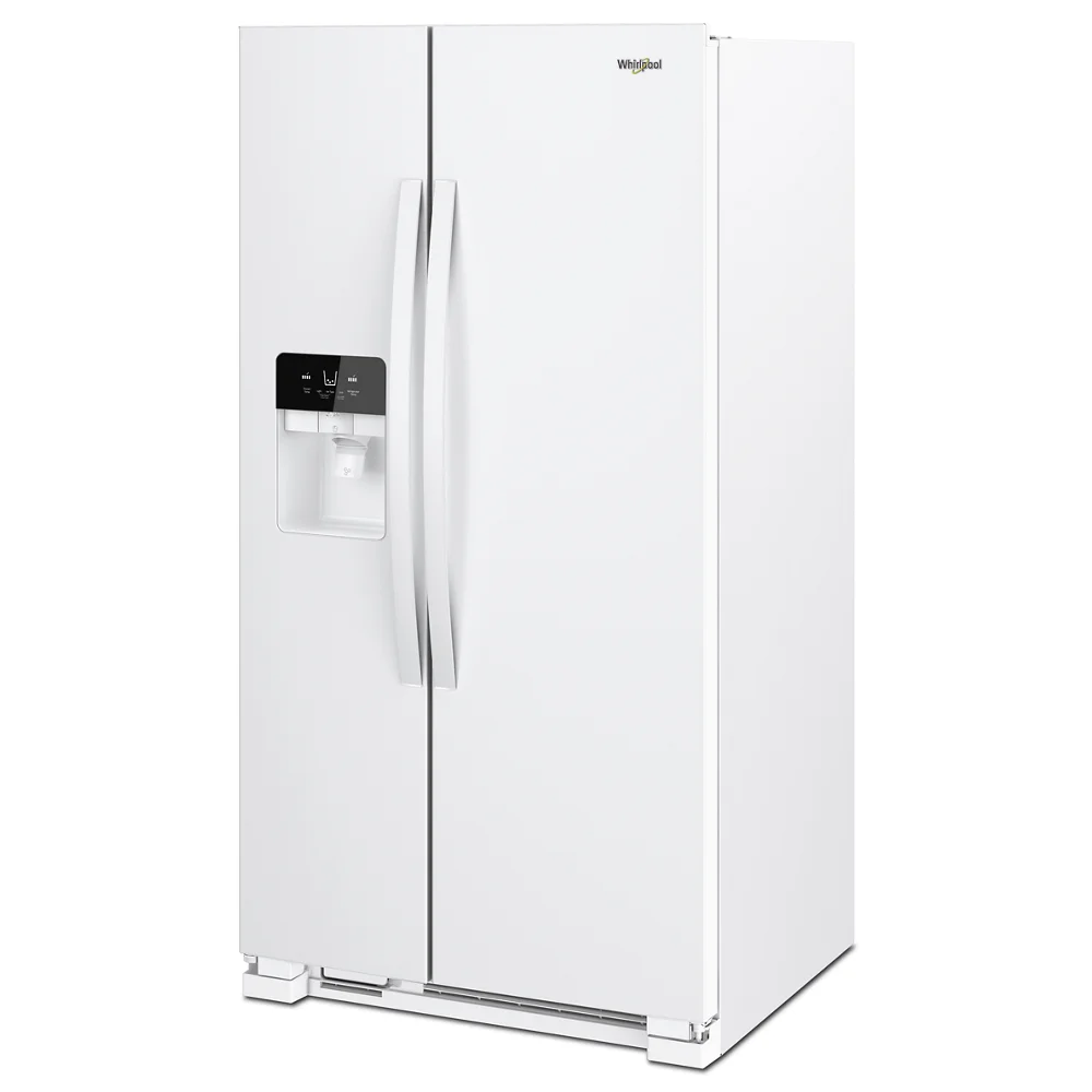 33 Wide 21.4 Cu. Ft. Side By Side Refrigerator - White D143