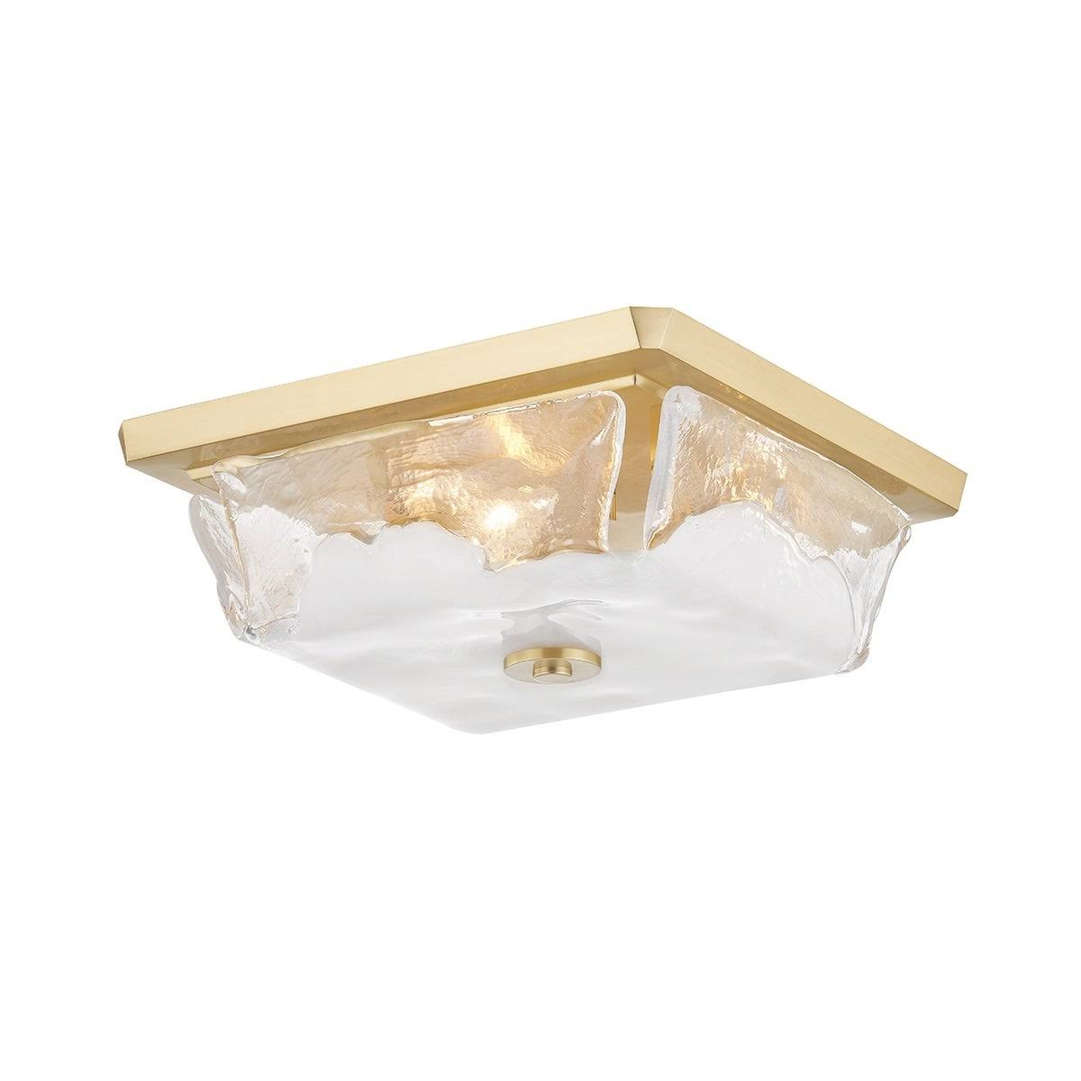Polished Nickel 3-Light Flush Mount X31023
