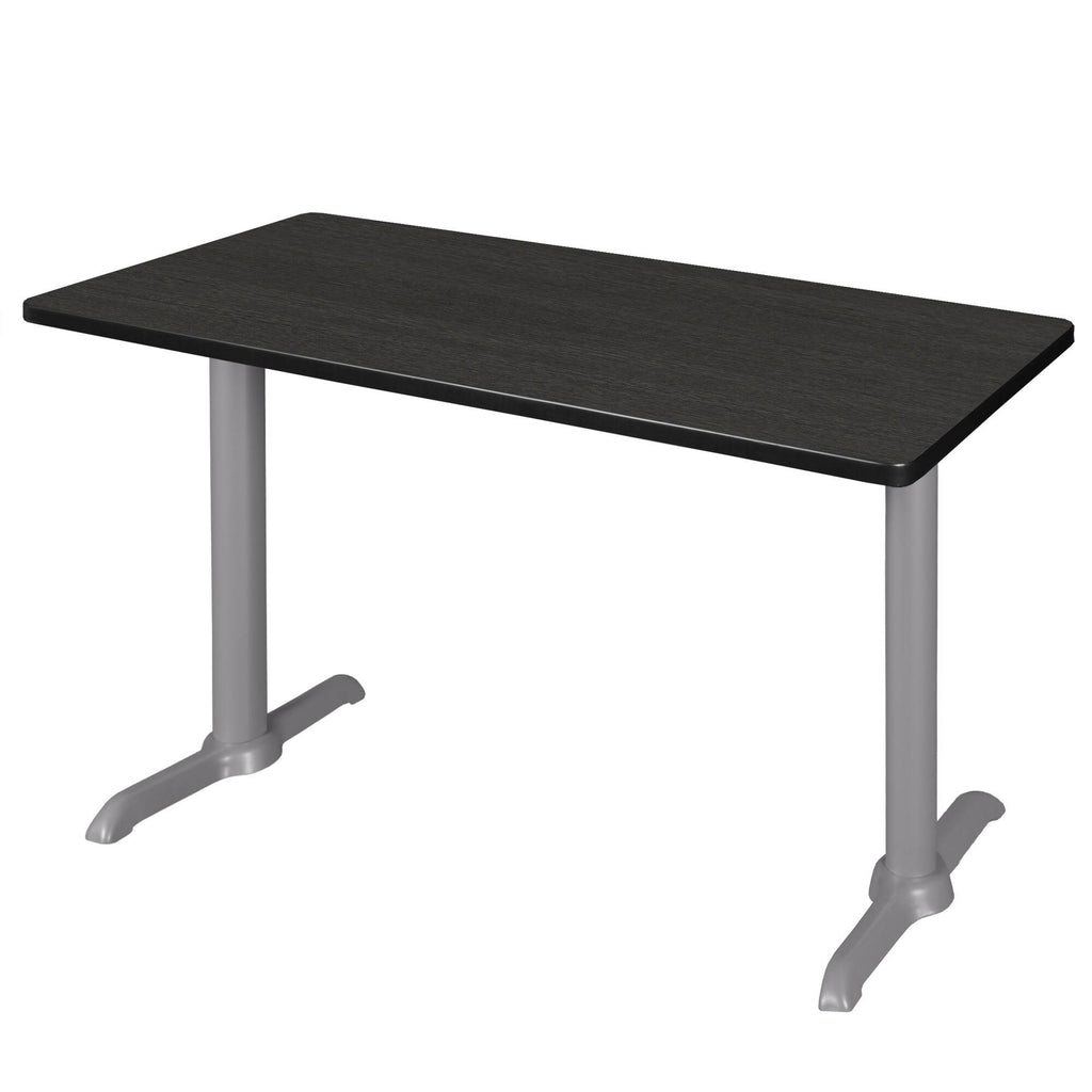 42 x 24 in. Training Table - Cherry u0026 Grey H775141