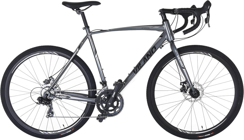 Gravel Bike with Disc Brakes, 14 Speeds, Drop Bars K85896
