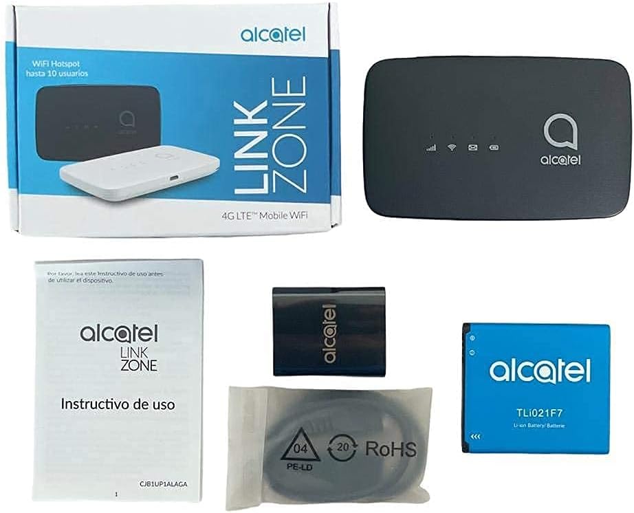 Black 4G LTE Mobile WiFi Hotspot Router W60117