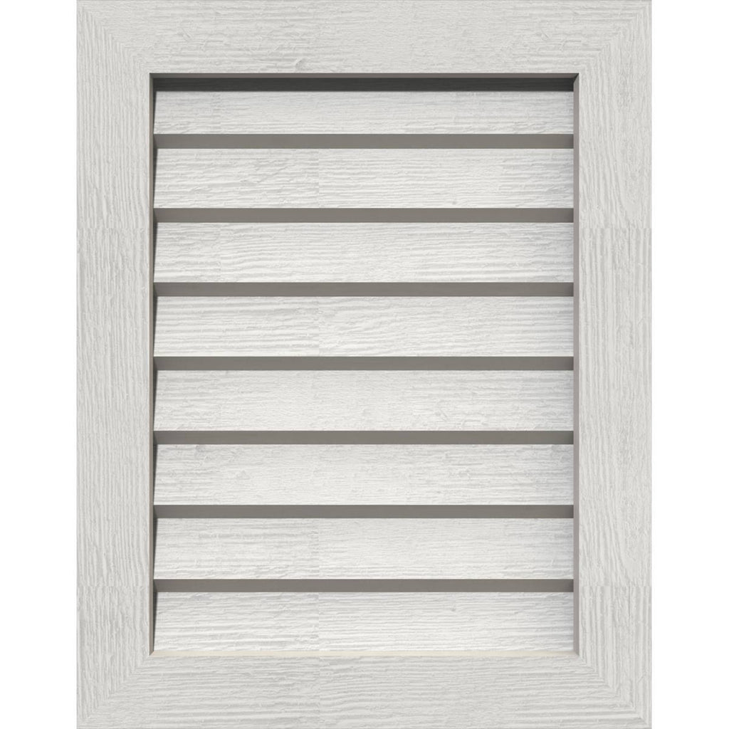 Primed Non-Functional Vertical Gable Vent P215