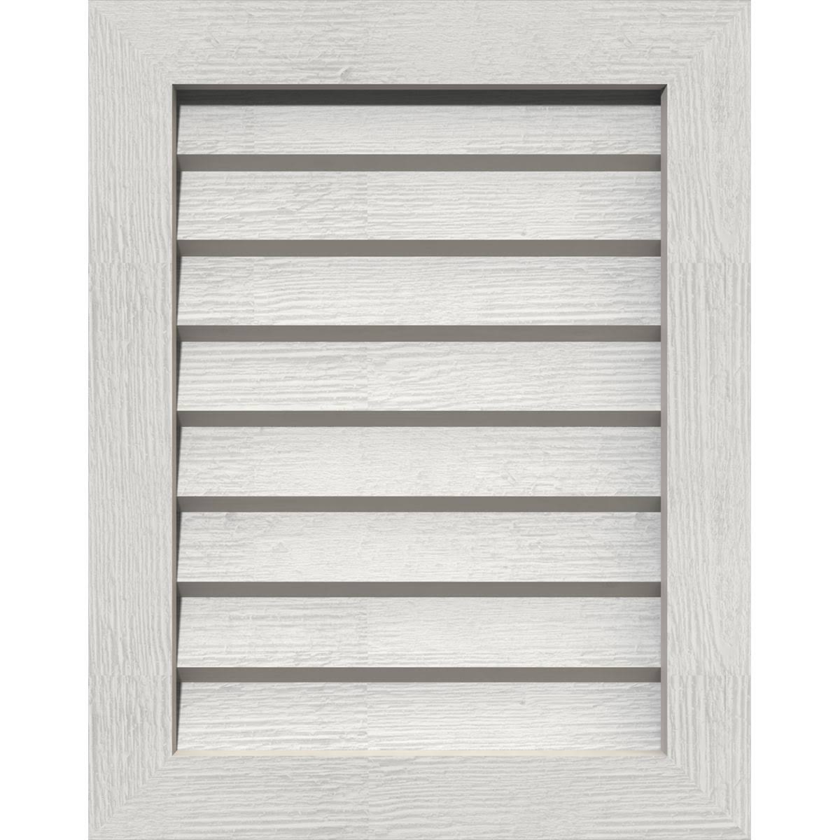 Primed Non-Functional Vertical Gable Vent P215