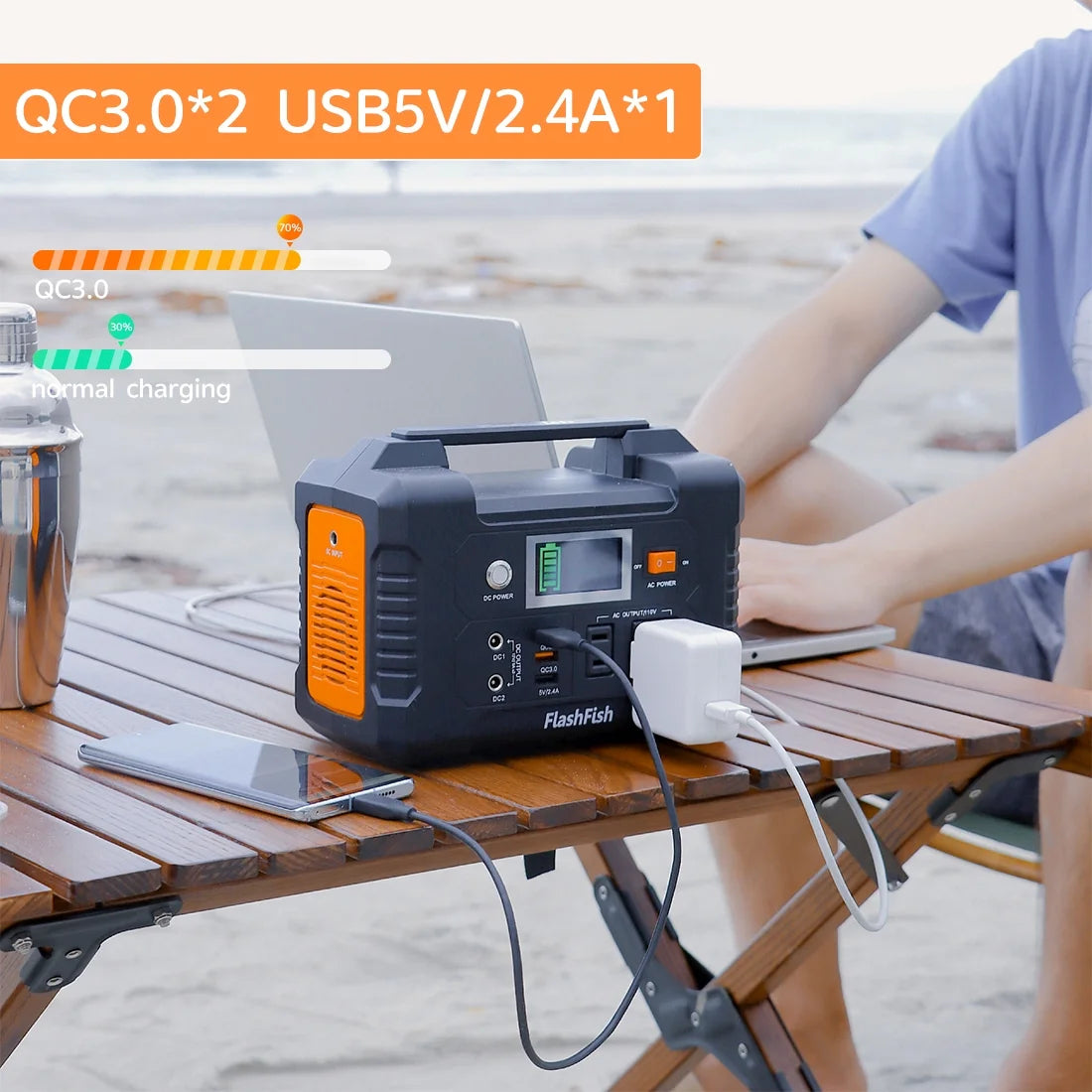 200W Portable Power Station G200