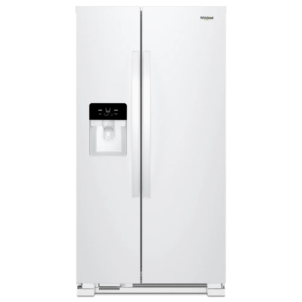 33 Wide 21.4 Cu. Ft. Side By Side Refrigerator - White D143