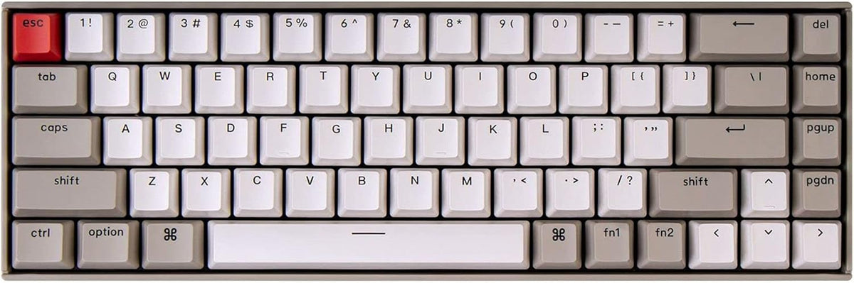 65% Compact 68 Keys Wireless Mechanical Keyboard with Keychron Red Switch X29151