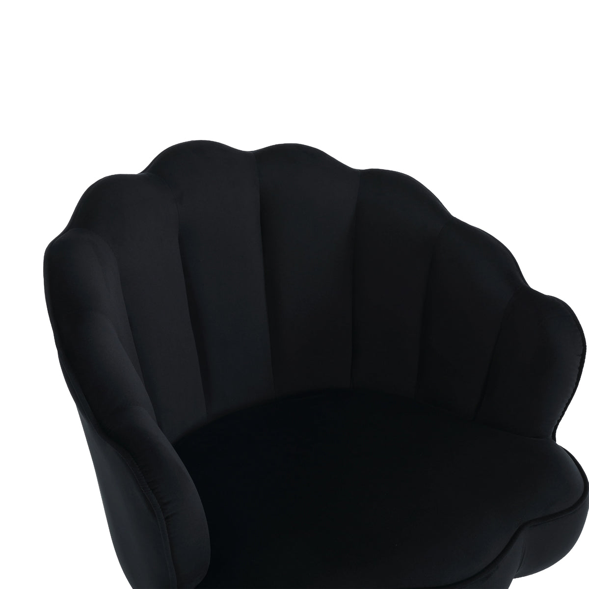 Mid-Century 360 Degree Swivel Cuddle Barrel Accent Sofa Chairs, Round Armchairs with Wide Upholstered, Velvet Fabric Chairs T962