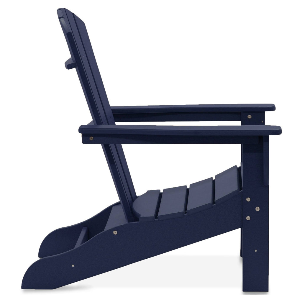 Light Gray Recycled Plastic Adirondack Chair N240