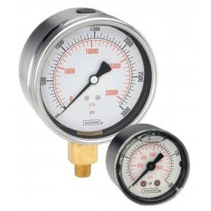 Stainless Steel Case Glycerin Filled Gauge S443428
