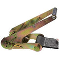 4 Inch X 30 Foot Blackline Ratchet Strap With Chain Extensions O944769