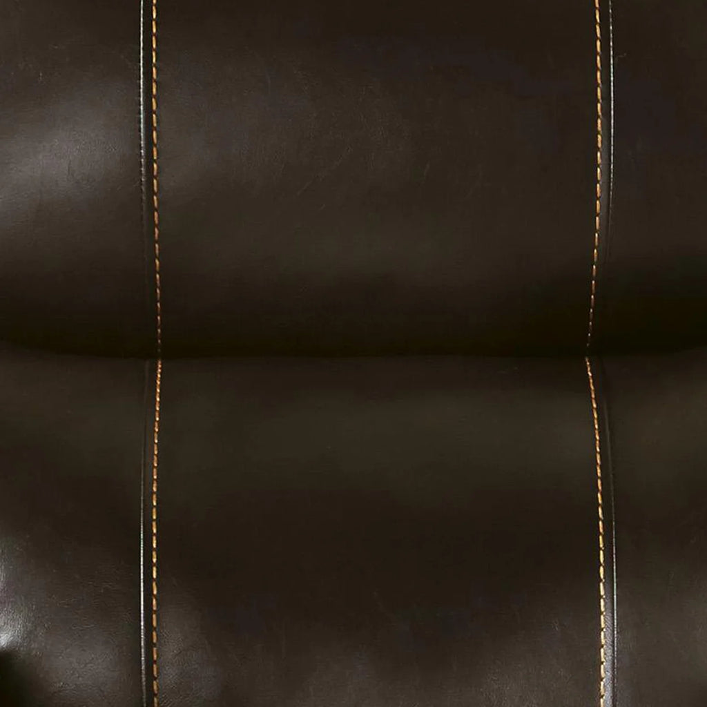 Brown Power Lift Recliner with Tufted Back U5807