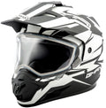 Vertical Dual Sport Snow Helmet 2XL Black/White S613731