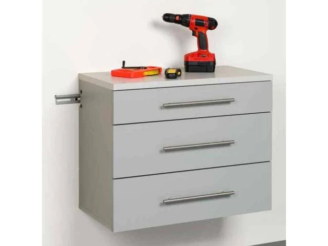 3 Drawer Gray Storage Cabinet F729
