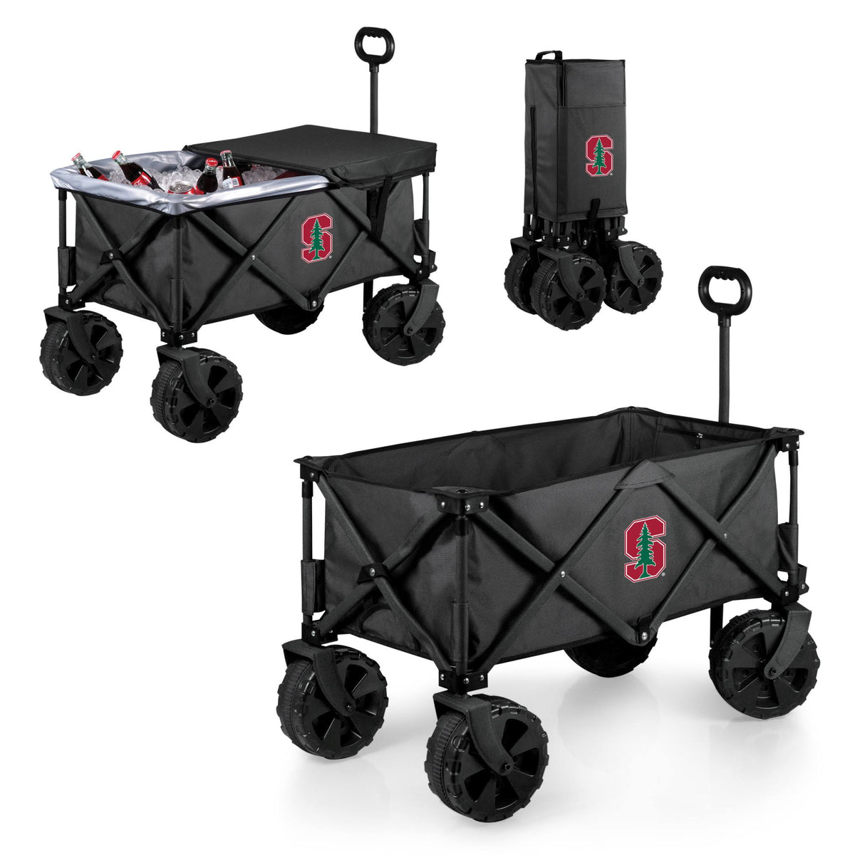 Charcoal All-Terrain Folding Utility Wagon X2962