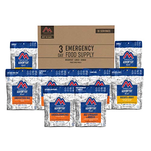 18 Servings Freeze Dried Emergency Food Supply X199