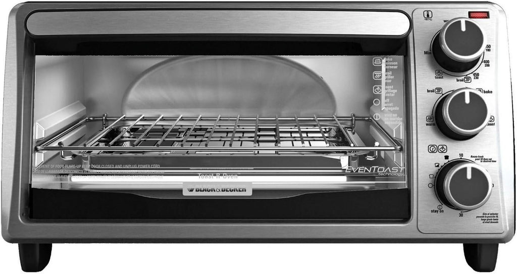 4 Slice Stainless Steel Toaster Oven R8510