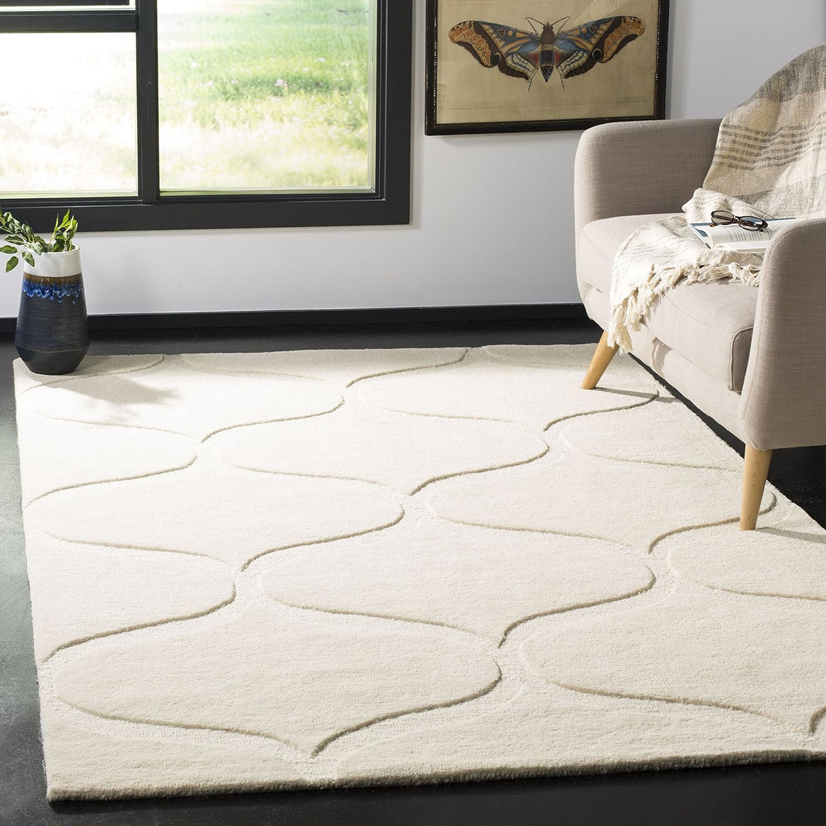 Handmade Wool Runner 2'6 x 8' W143541