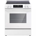 5-Element Slide-In Electric Range with Steam Clean in White J261