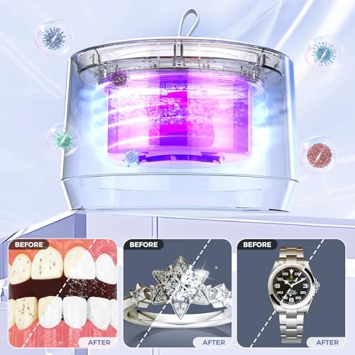 Ultrasonic Retainer Cleaner with UV-Light and Digital Timer G881