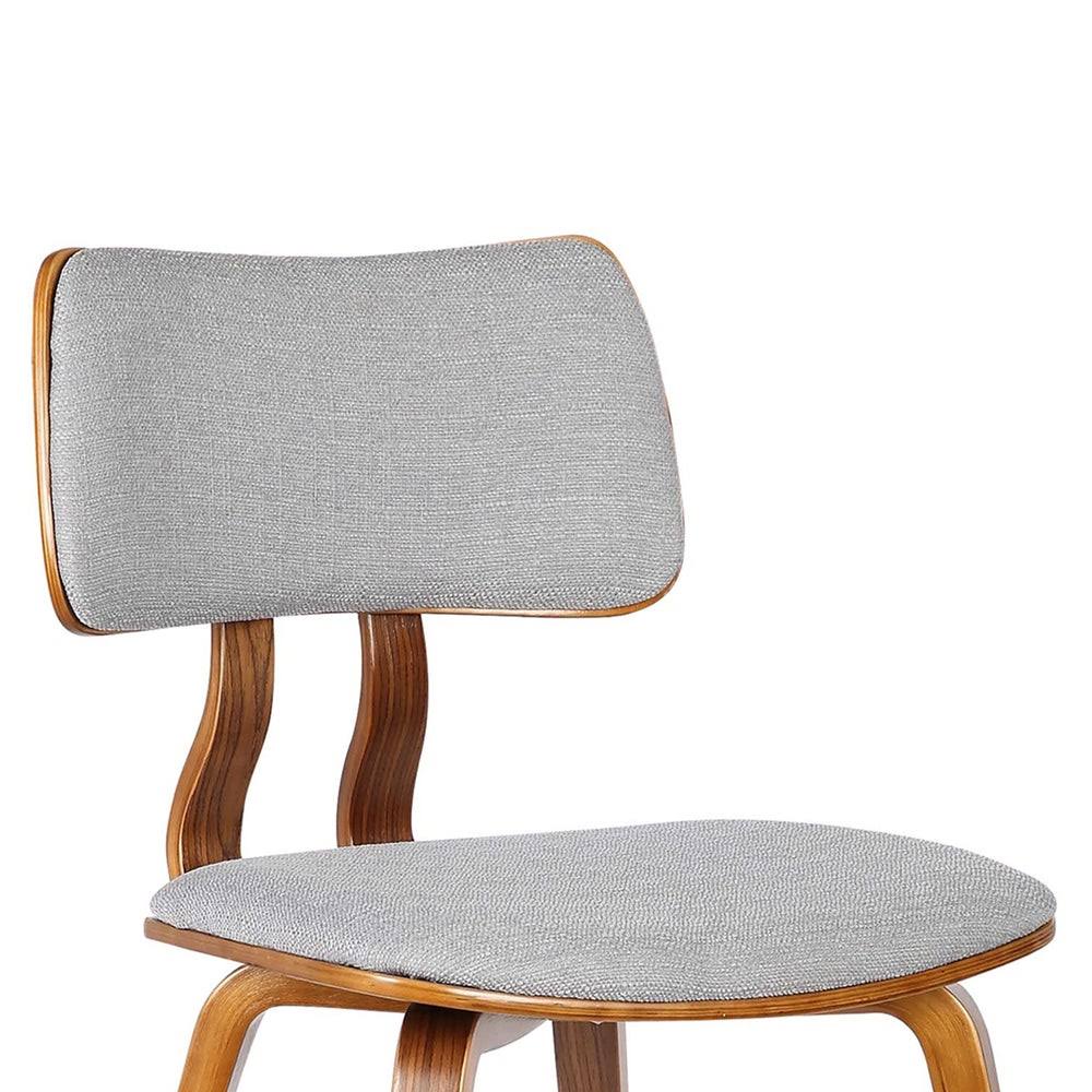 Green Mid-Century Walnut Chair U373