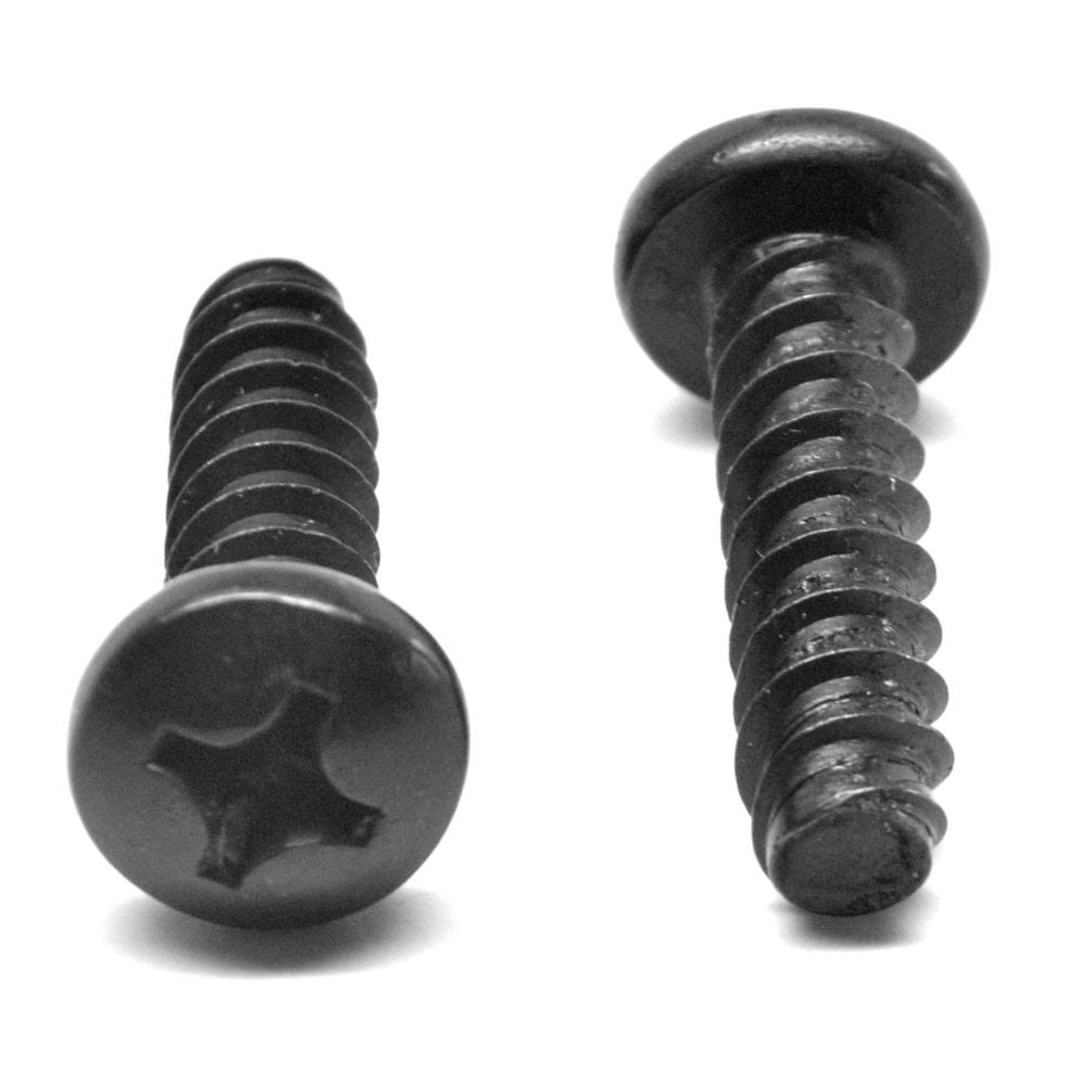 Black Oxide Phillips Pan Head Sheet Metal Screw P694481