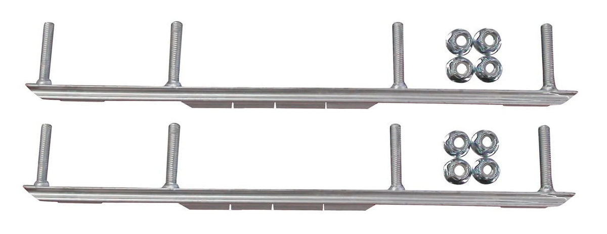 Blue Razor Snowmobile Skis with 9" Shaper Bars Complete Kit K5794