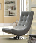 Gray Swivel Chair V3108