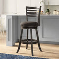 Gray Swivel Bar Stool U598