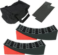 2 Packs Camper Leveling Blocks Chock Kit with Anti-Slip Mats O807317