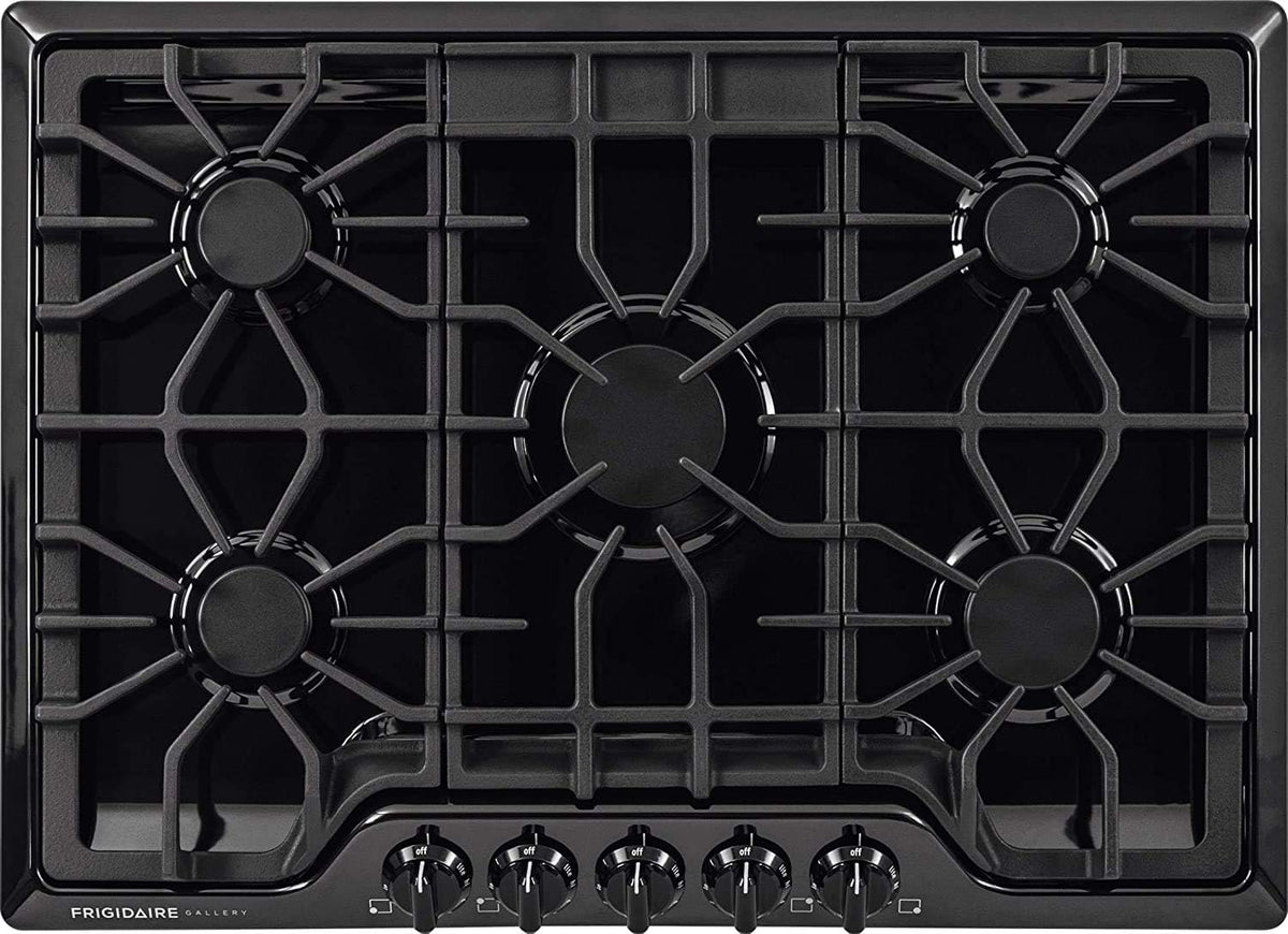 30-Inch Gas Cooktop, Black S825919