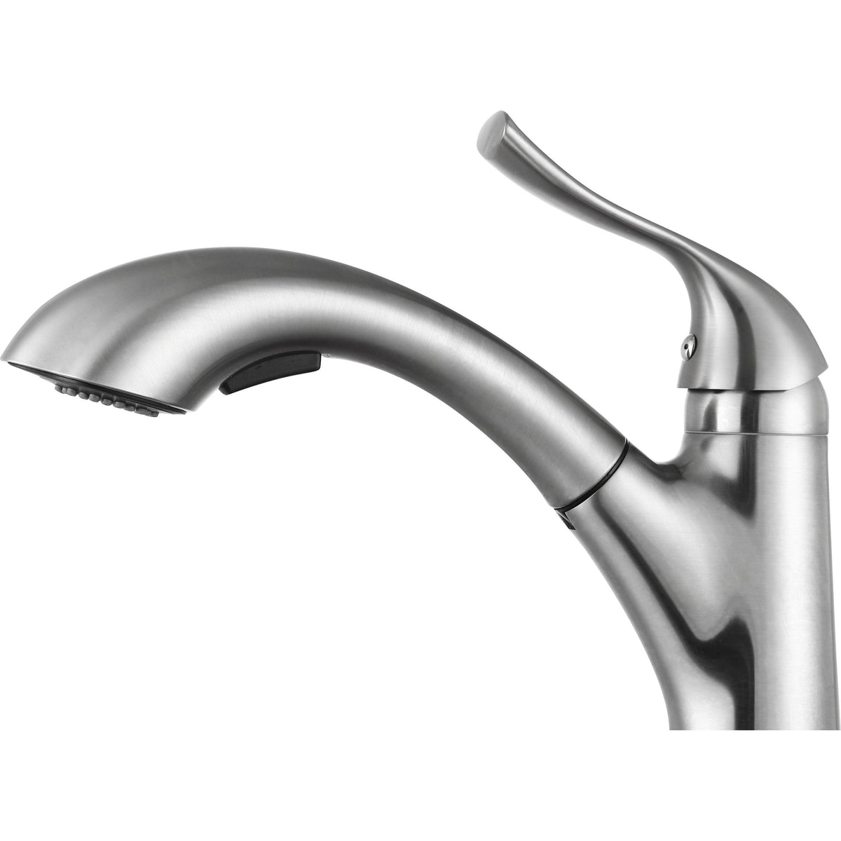 Brushed Nickel Single-Handle Pull-Out Sprayer Kitchen Faucet K304