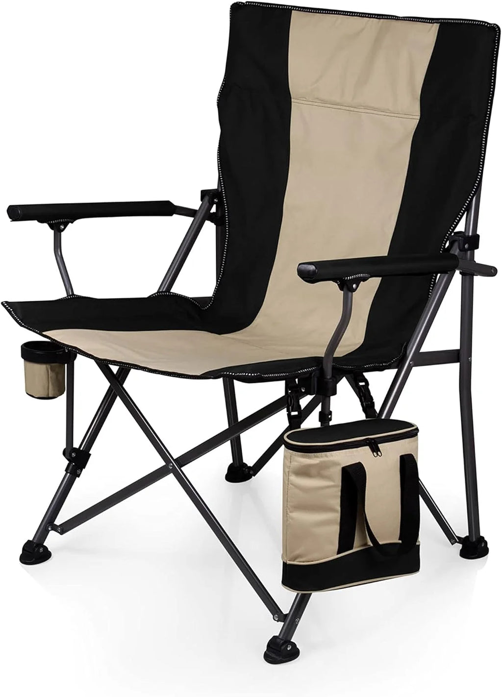 XXL Camp Chair with Cooler and Carry Bag F22473