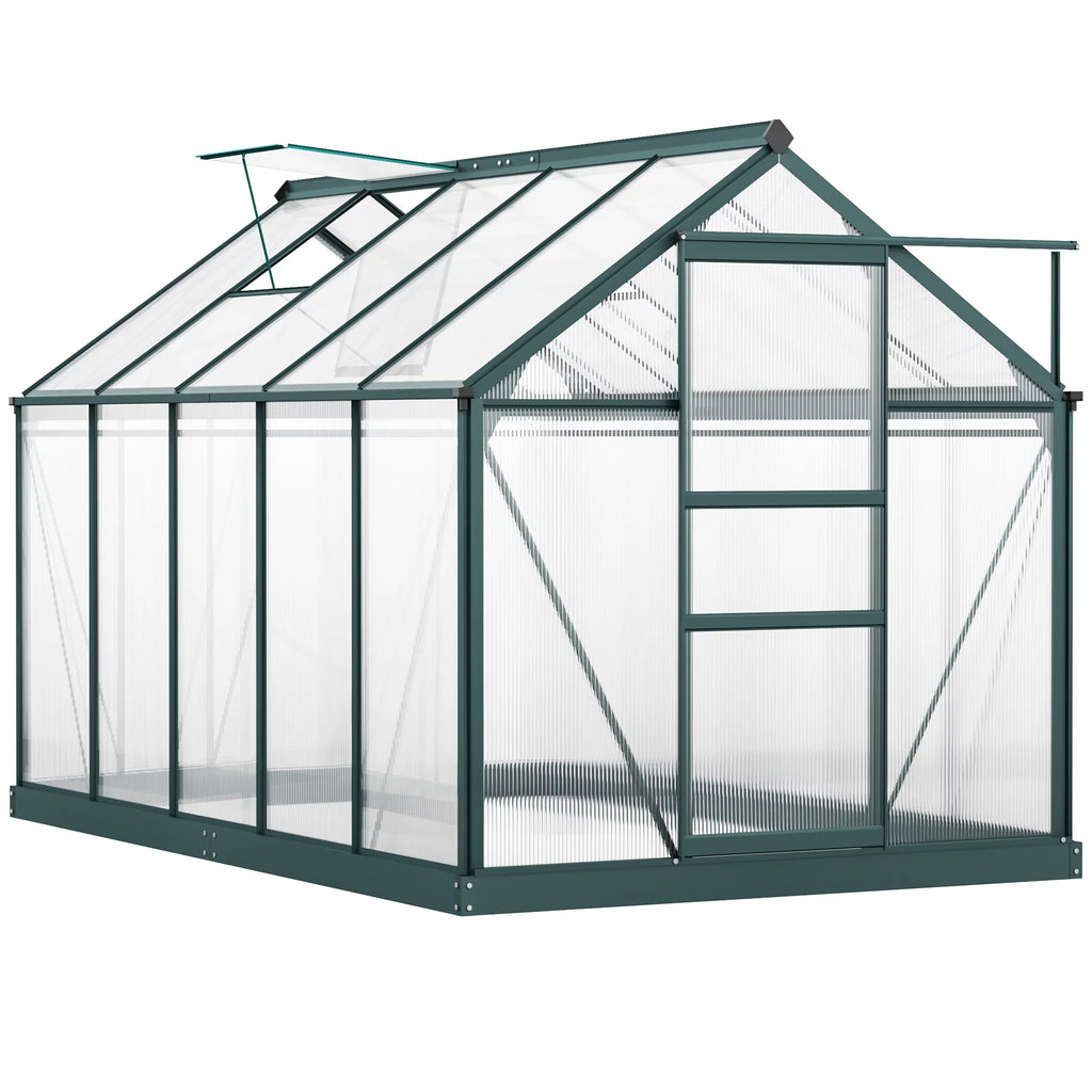 6' x 10' x 7' Polycarbonate Walk-in Greenhouse P218971