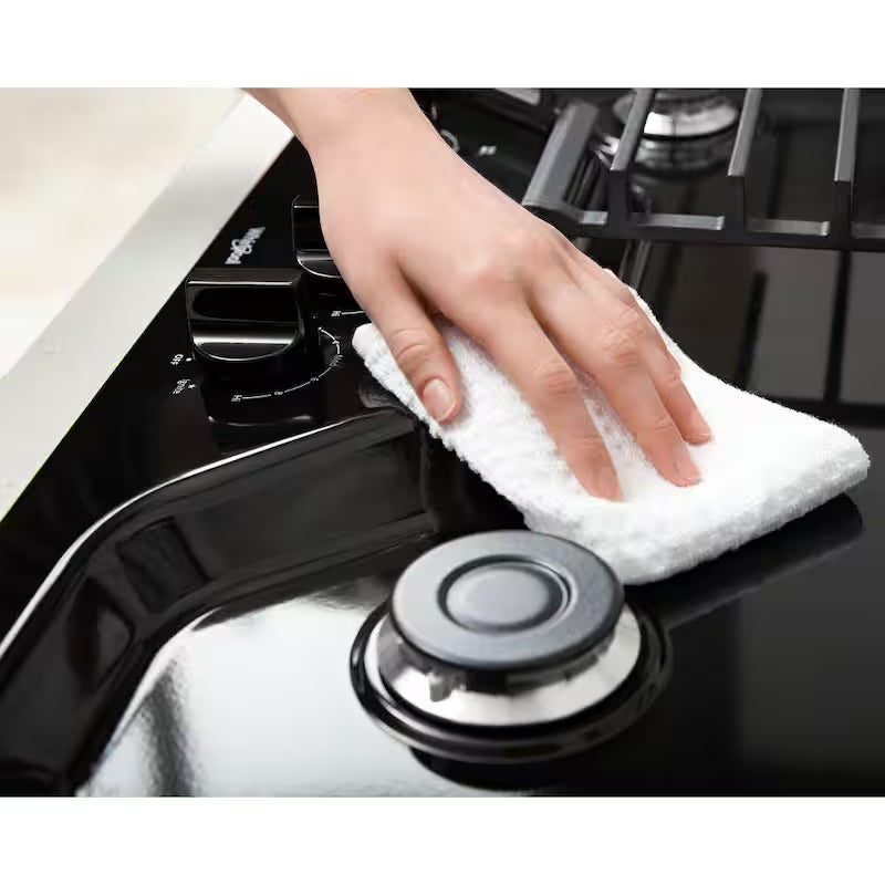 Black 5 Burner Gas Cooktop with Cast-Iron Grates Y77504