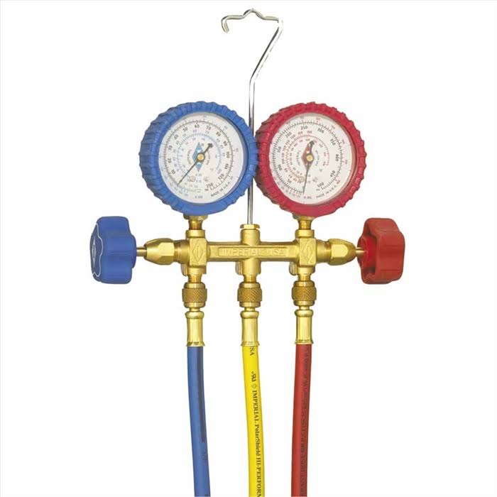 2-Valve Mechanical Manifold Gauge Set R38041