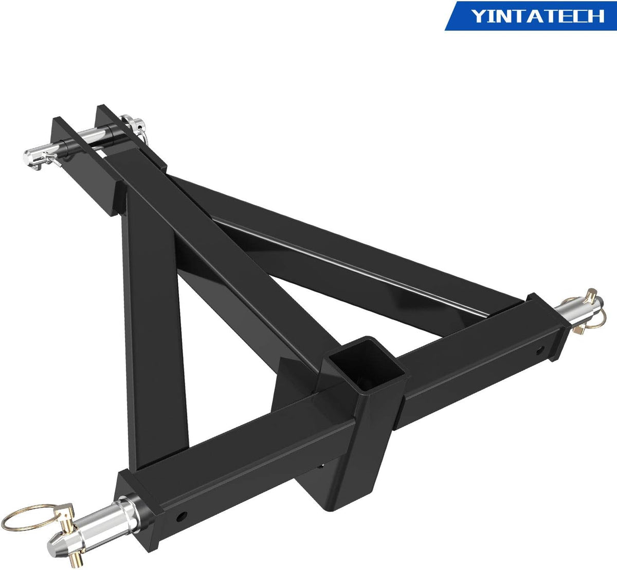 3 Point 2" Receiver Trailer Hitch Heavy Duty Drawbar Adapter Category One Tractor Tow Pack of 2 N744
