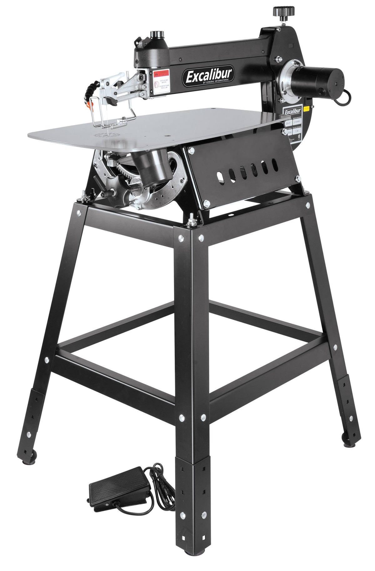 16-inch Tilting Head Scroll Saw Kit with Foot Switch and Stand V90211