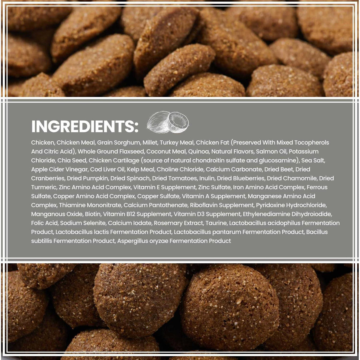 Ancient Grains with Chicken Dog Food T8816