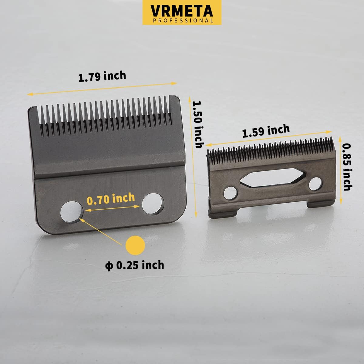 Hair Clippers Replacement Blades Black D9871