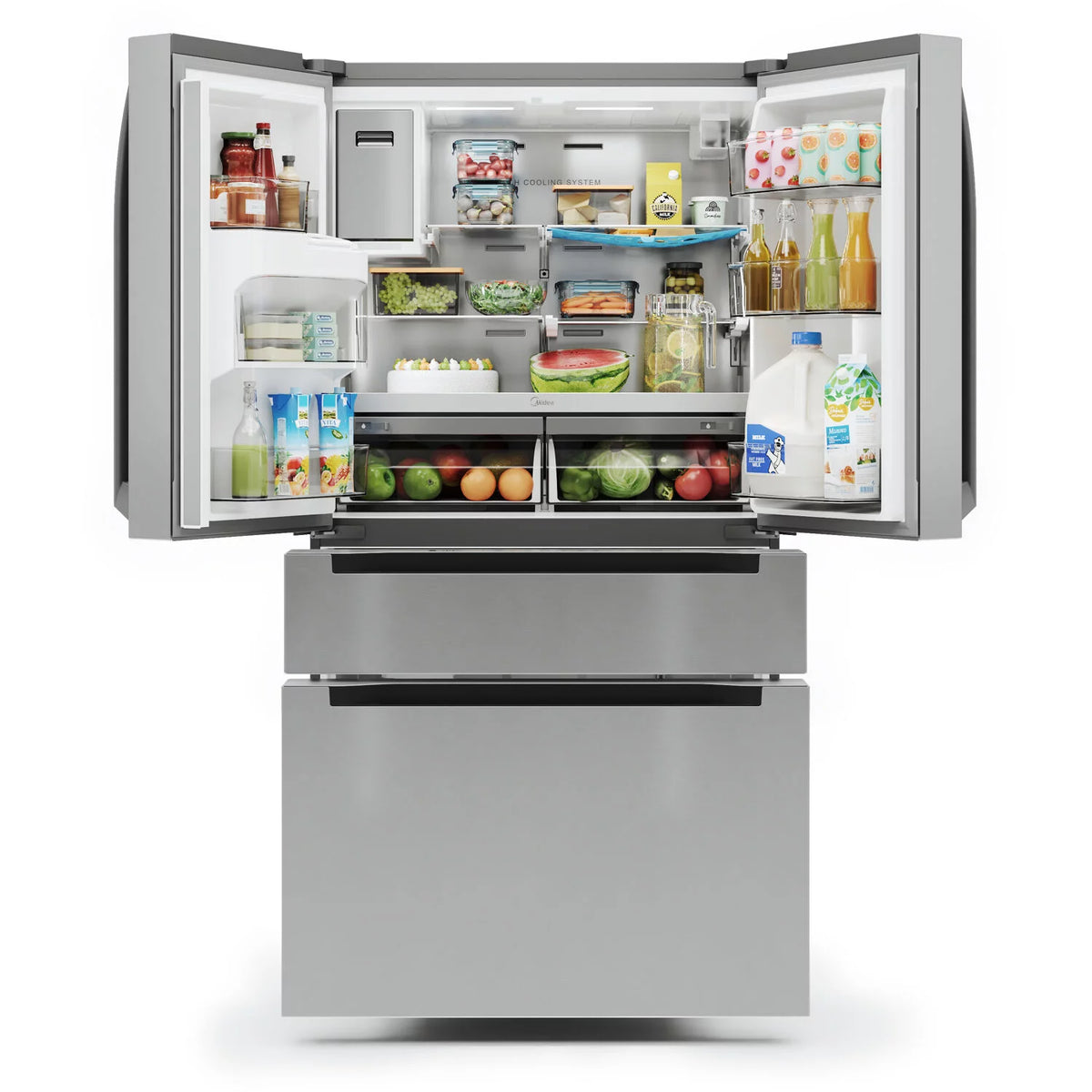 21.6-Cu. Ft. 4-Door French Door Refrigerator, Stainless Steel Z811