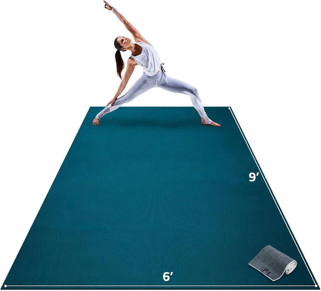 Extra Large 9' x 6' x 8mm Thick Non-Slip Yoga Mat P657132