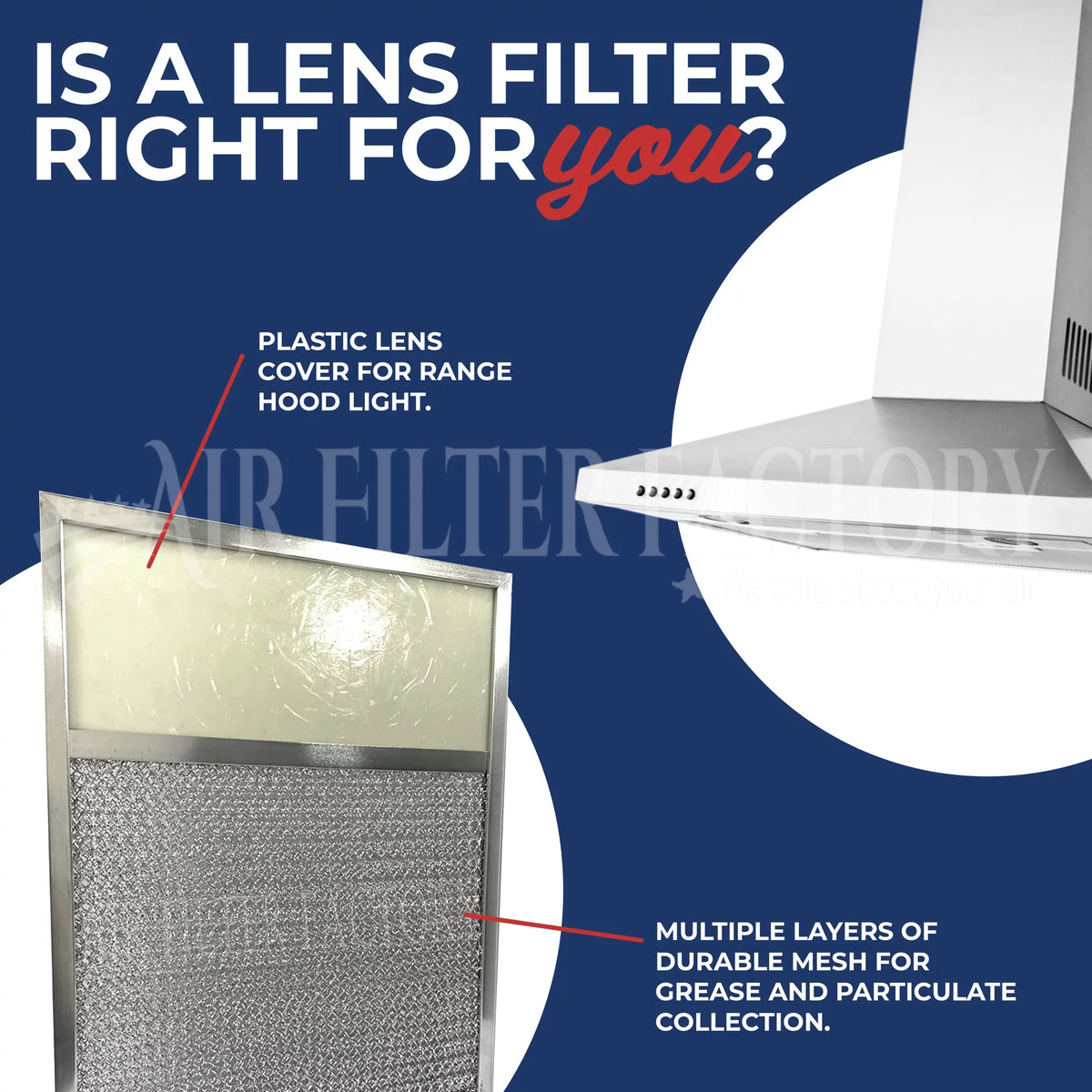 2-Pack 11 x 12 x 3/8 Aluminum Range Hood Grease Filters N678355