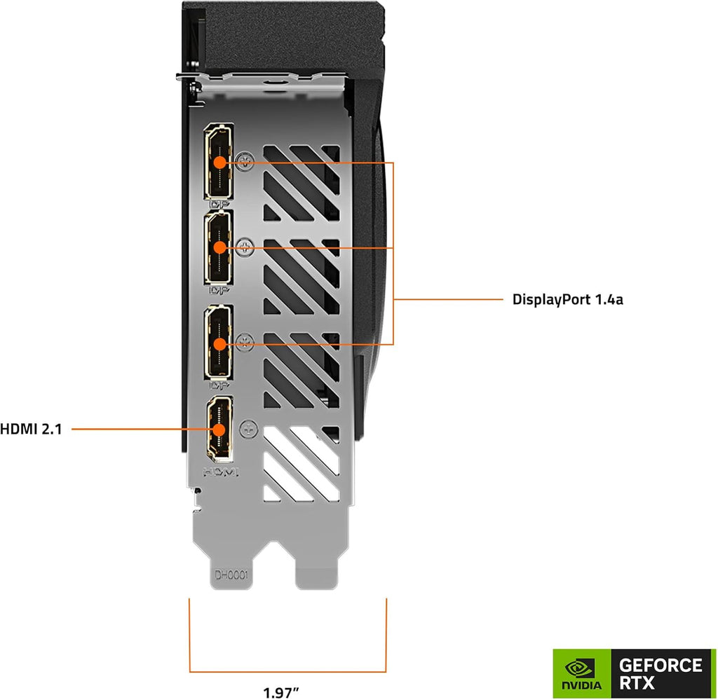 GeForce RTX 4070 12GB GDDR6X Graphics Card V219748