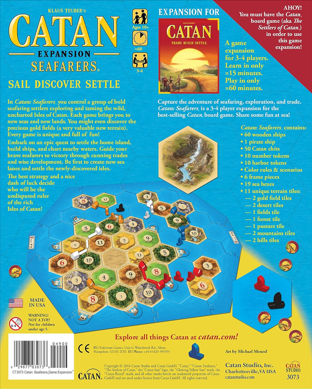 Catan Seafarers Board Game Expansion J269