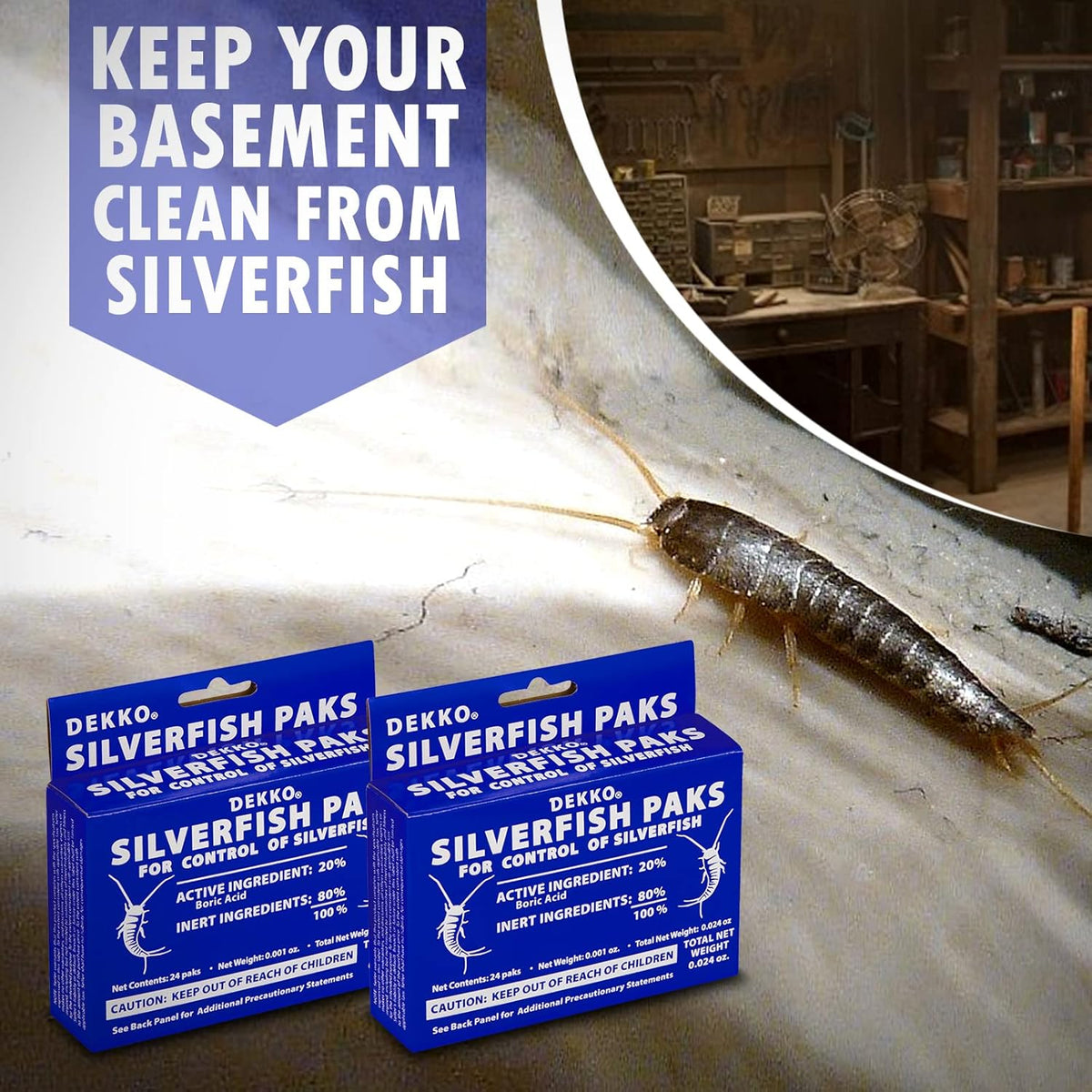 Silverfish Paks Pack of 2 S8670