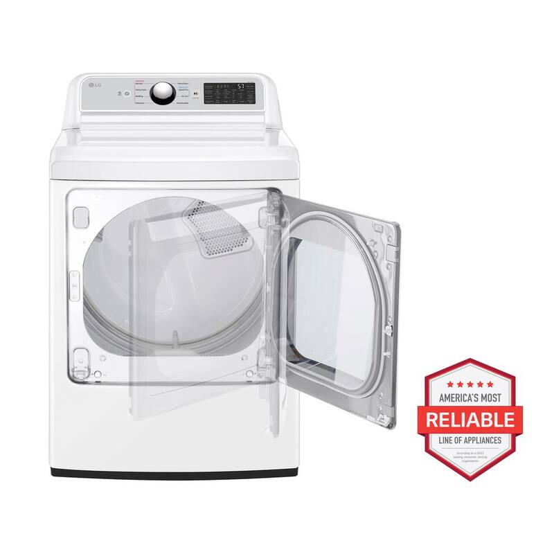 7.3 cu. ft. Vented Electric Dryer in White H50292